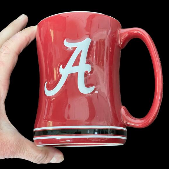 University of Alabama Roll Tide Mug Ceramic Collegiate Coffee Football Crimson - Picture 6 of 12